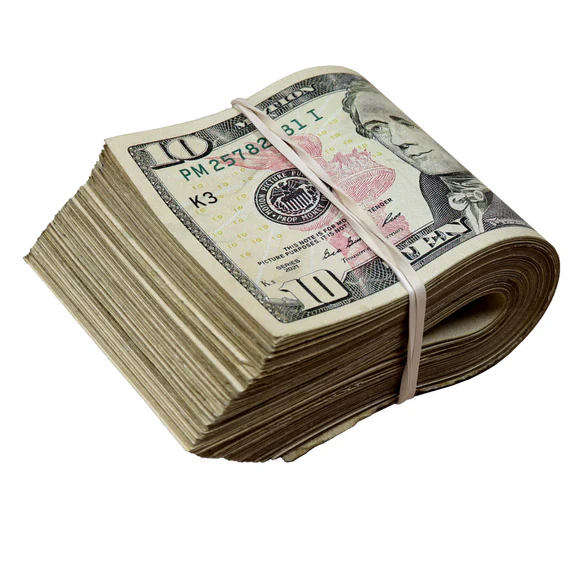 FULL PRINT PROP MONEY FOLD